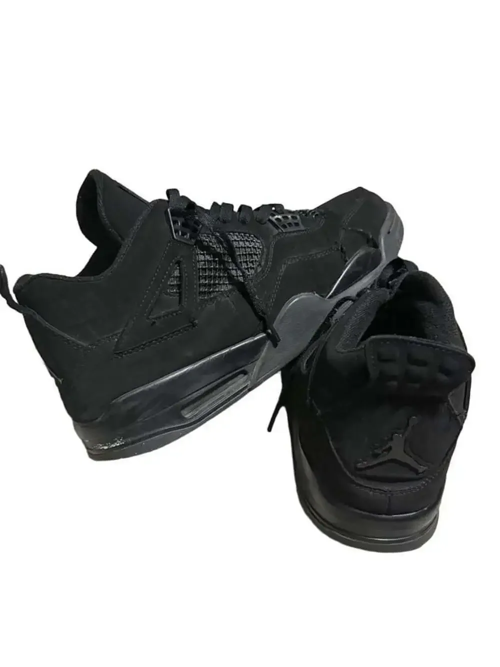 Y2K Air Jordan 4 Retro 'Black Cat' size 12